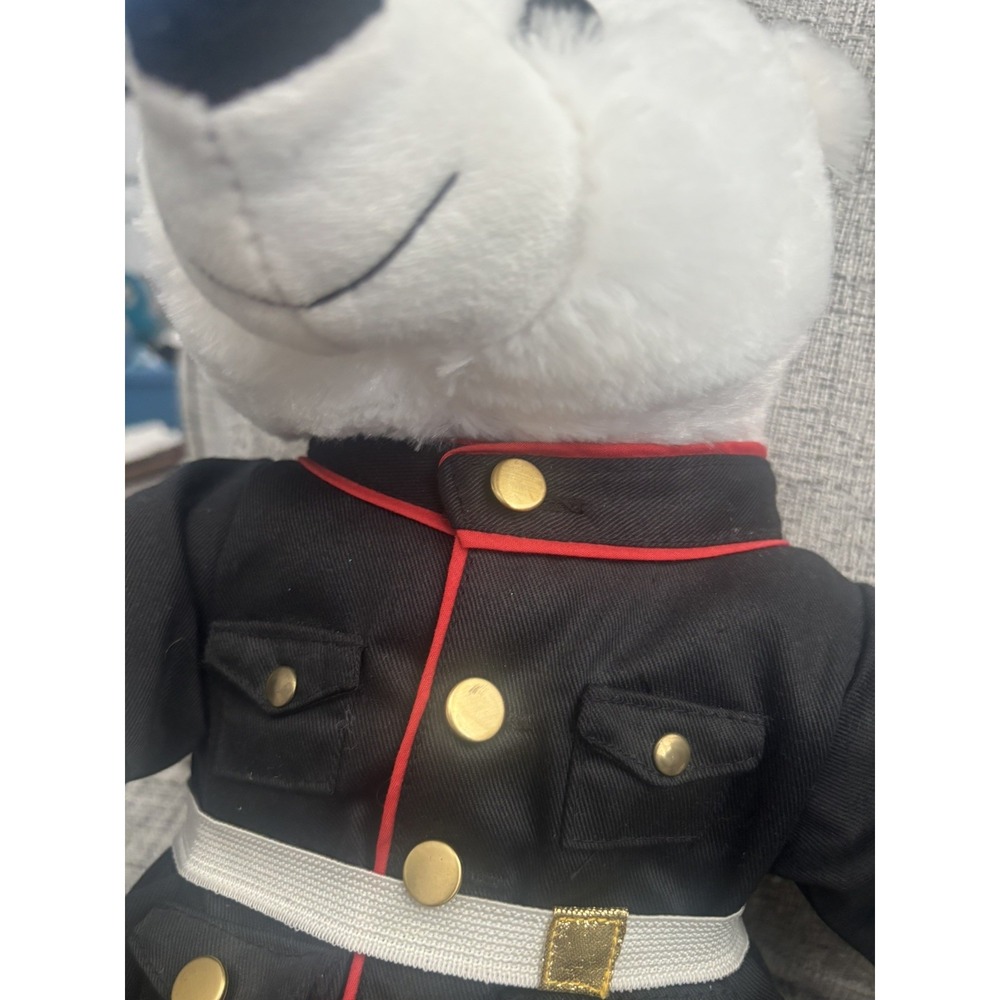 VTG 09 The Bear Factory Polar Bear 10" US Marine Corps Teddy Dress Blues *READ* - Picture 7 of 13